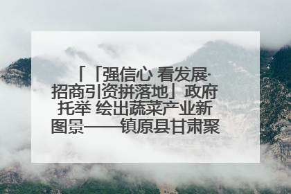 「强信心 看发展·招商引资拼落地」政府托举 绘出蔬菜产业新图景——镇原县甘肃聚广利现代设施蔬菜种植基地见闻