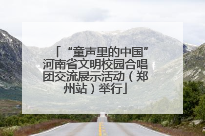 “童声里的中国”河南省文明校园合唱团交流展示活动（郑州站）举行