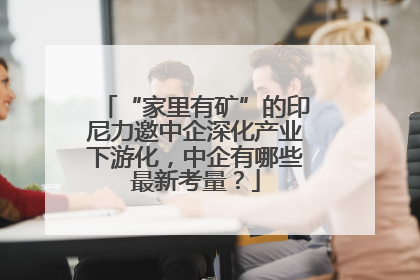 “家里有矿”的印尼力邀中企深化产业下游化，中企有哪些最新考量？