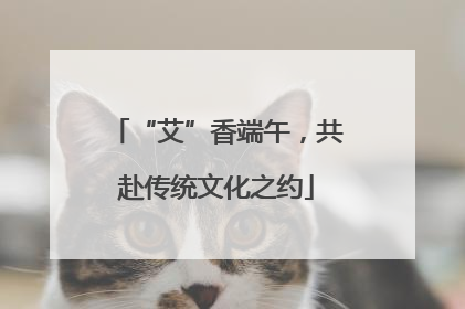 “艾”香端午，共赴传统文化之约