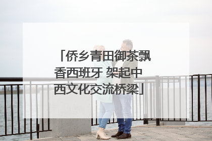 侨乡青田御茶飘香西班牙 架起中西文化交流桥梁
