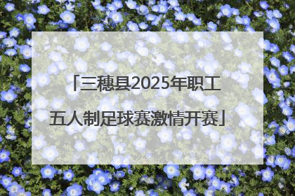 三穗县2025年职工五人制足球赛激情开赛
