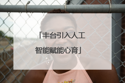 丰台引入人工智能赋能心育