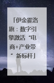伊金霍洛旗：数字引擎激活“电商+产业带”新标杆