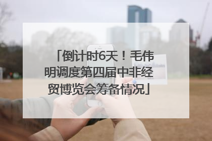 倒计时6天！毛伟明调度第四届中非经贸博览会筹备情况