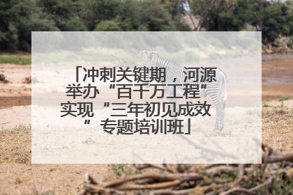 冲刺关键期，河源举办“百千万工程”实现“三年初见成效”专题培训班