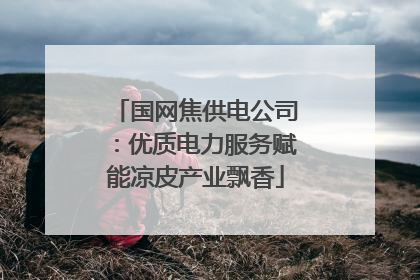 国网焦供电公司：优质电力服务赋能凉皮产业飘香