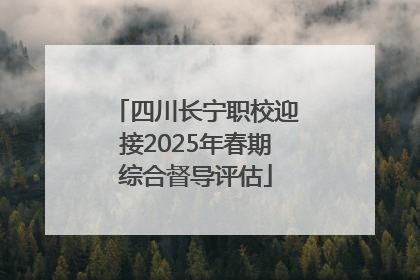 四川长宁职校迎接2025年春期综合督导评估