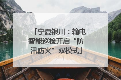 宁夏银川：输电智能巡检开启“防汛防火”双模式