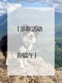 多彩活动迎端午