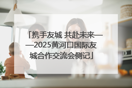 携手友城 共赴未来——2025黄河口国际友城合作交流会侧记