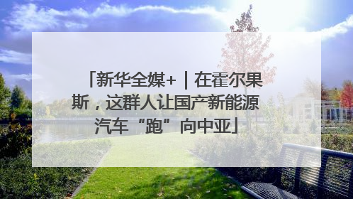 新华全媒+｜在霍尔果斯，这群人让国产新能源汽车“跑”向中亚