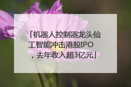 机器人控制器龙头仙工智能冲击港股IPO，去年收入超3亿元