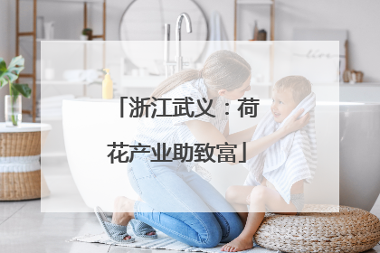浙江武义：荷花产业助致富