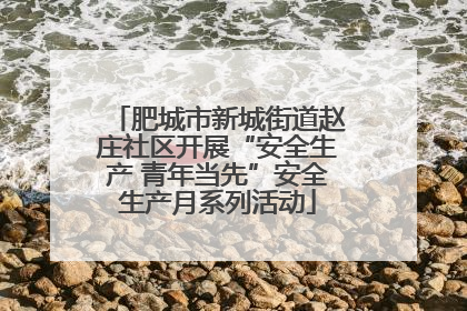 肥城市新城街道赵庄社区开展“安全生产 青年当先”安全生产月系列活动