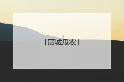 蒲城瓜农