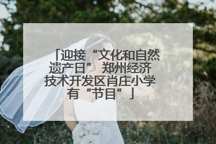 迎接“文化和自然遗产日” 郑州经济技术开发区肖庄小学有“节目”