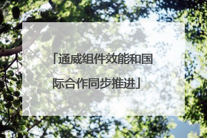 通威组件效能和国际合作同步推进
