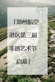 郑州航空港区第三届非遗艺术节启幕