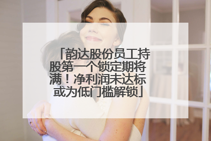 韵达股份员工持股第一个锁定期将满！净利润未达标或为低门槛解锁