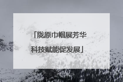 陇原巾帼展芳华 科技赋能促发展