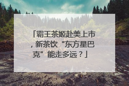 霸王茶姬赴美上市，新茶饮“东方星巴克”能走多远？