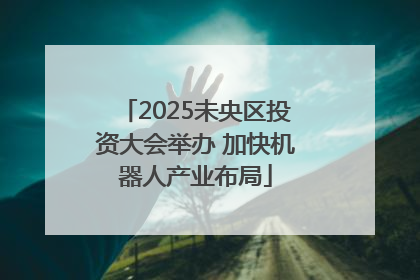 2025未央区投资大会举办 加快机器人产业布局
