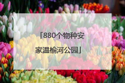 880个物种安家温榆河公园